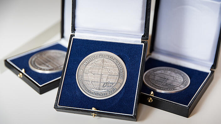 Global Economy Prize medals